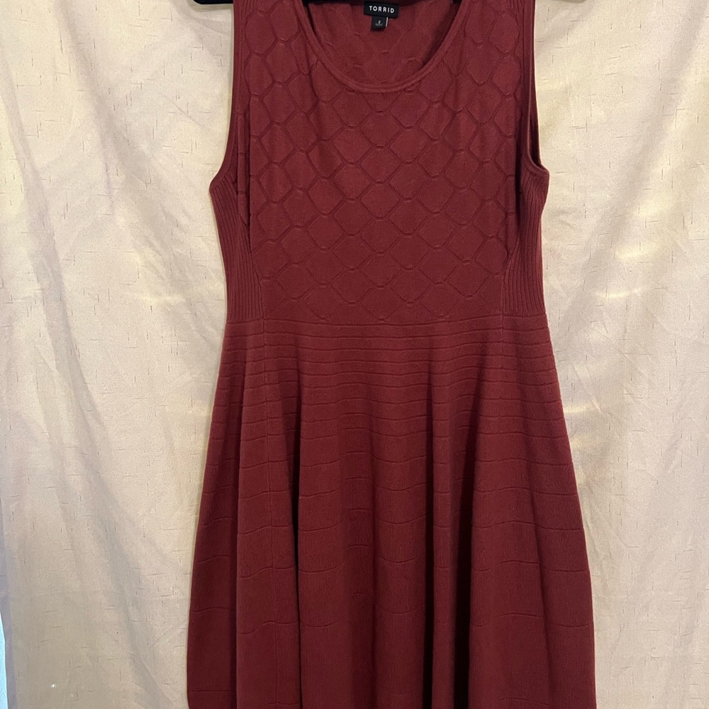 Torrid Women's Sleeveless Sweater Dress